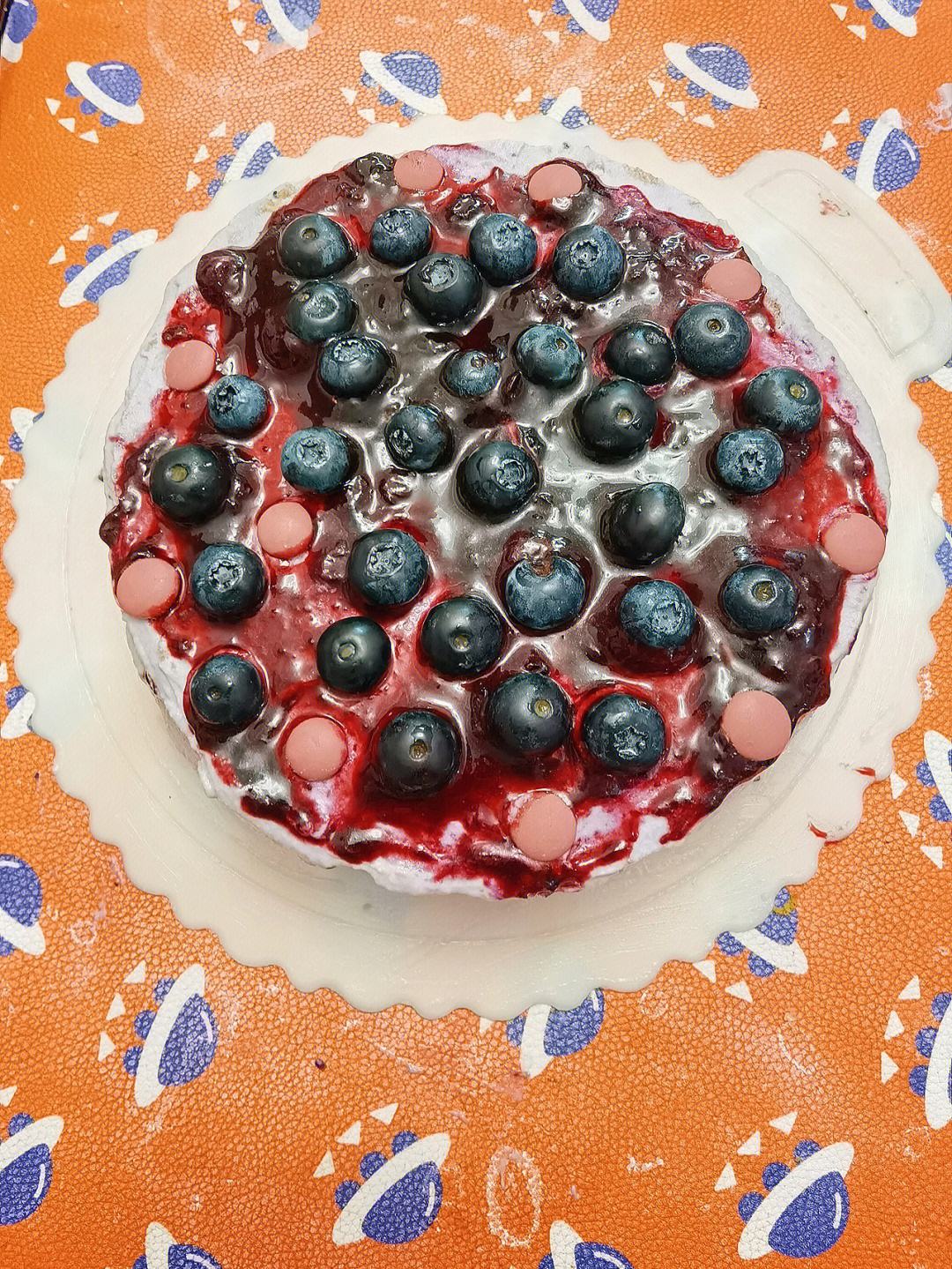 蓝莓奶油蛋糕的多种变体制作技巧